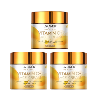 Vitamin C & Retinol Face Cream | Firming, Brightening & Anti-Ageing Moisturiser 70g